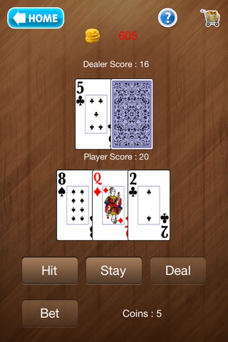 Classic Blackjack Card Game screenshot 4
