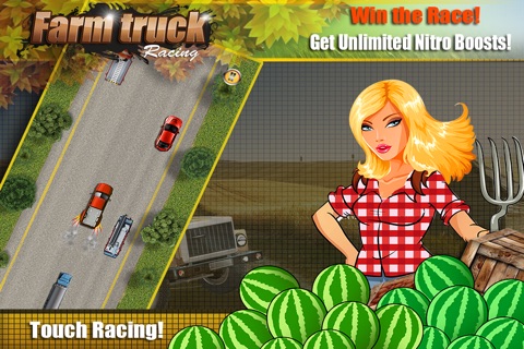 A Farm Truck Racing Day : Outback Farming Full Throttle Fun Race screenshot 3