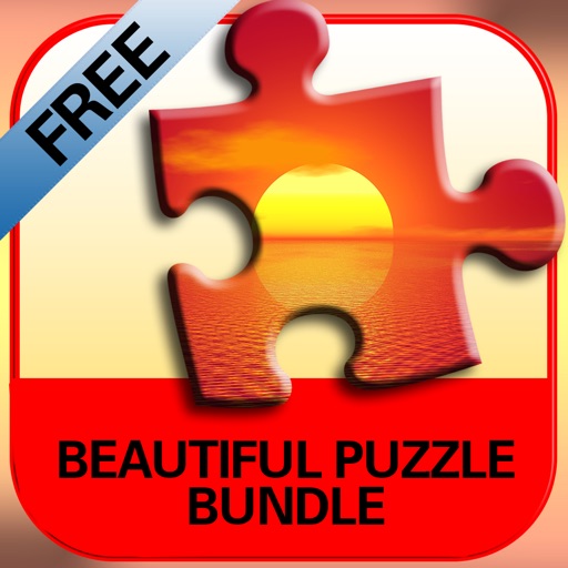 Beautiful Photo Jigsaw Puzzle Bundle iOS App