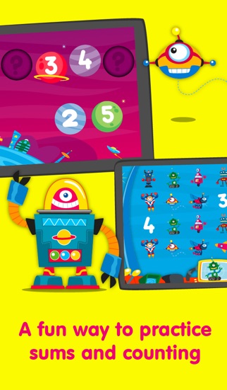 How to cancel & delete Robots & Numbers - games to learn numbers and practice counting, sums & basic maths for kids and toddlers (Premium) from iphone & ipad 2