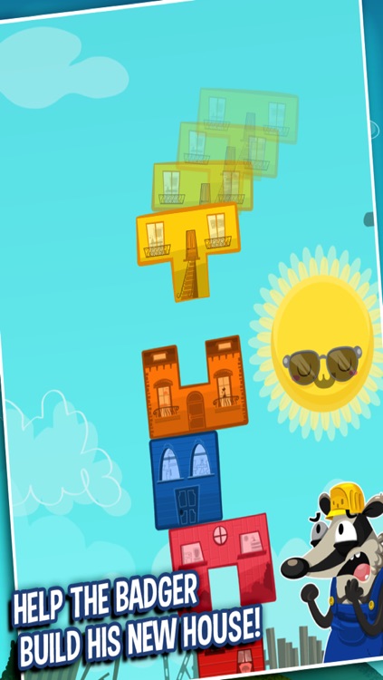 Wombi Tower - a puzzle construction game for kids