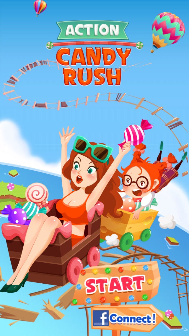 ACTION CANDY RUSH 1.3 IOS GAME GIẢI TRÍ ACTION CANDY RUSH 1.3 IOS