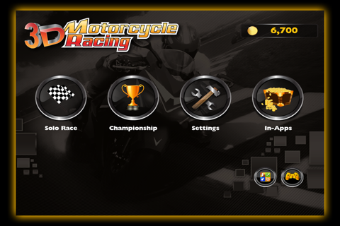 3D Motorcycle Racing Challenge for iPhone screenshot 4