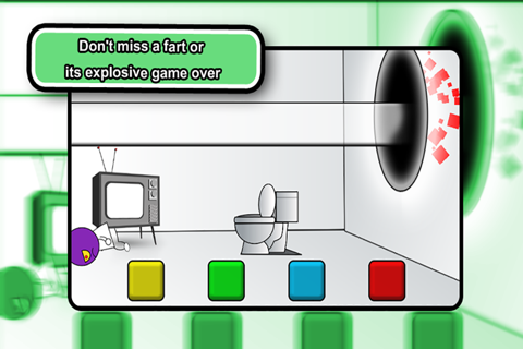 OMG My Toilet Time Is On TV - (a funny music rhythm game) screenshot 3