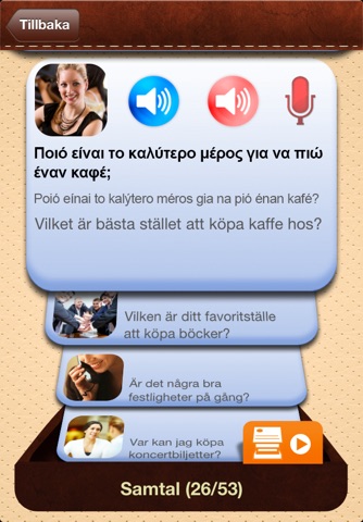 iTalk Greek: Conversation guide - Learn to speak a language with audio phrasebook, vocabulary expressions, grammar exercises and tests for english speakers HD screenshot 3