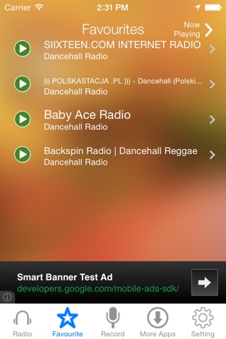 Dancehall Music Radio Recorder screenshot 3