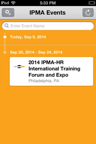 IPMA-HR Events screenshot 4