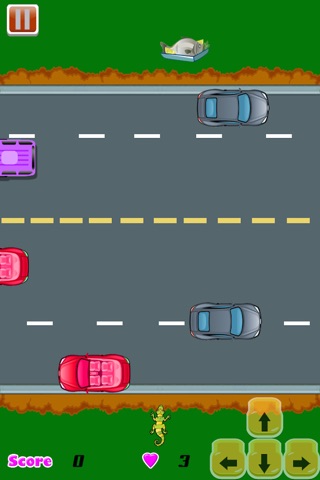 Reptile Run Dash - Speedy Avoid and Dodge Highway Sprint Free screenshot 2