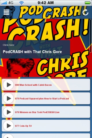 PodCRASH screenshot 2