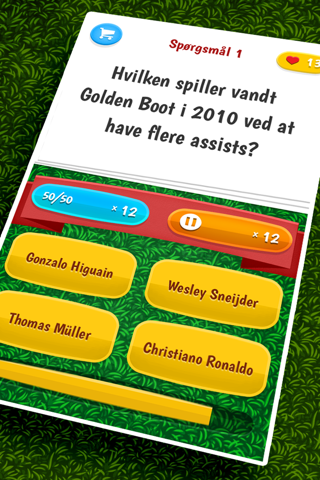 Soccer Quiz - a trivia game for football fans screenshot 2