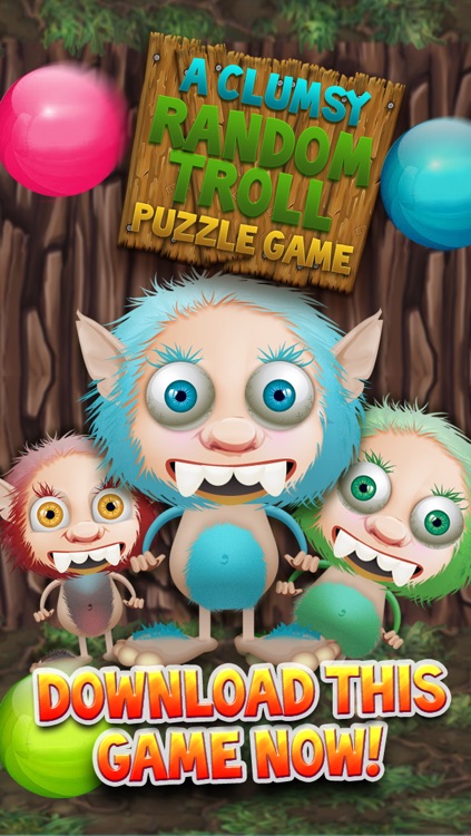 A Clumsy Pile of Trolls Puzzle Game