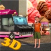 Ice Cream Delivery Van 3d