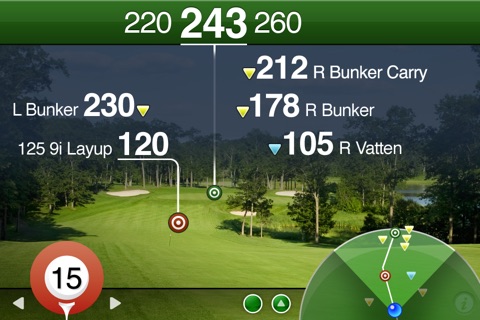 Golfscape GPS Rangefinder screenshot 2