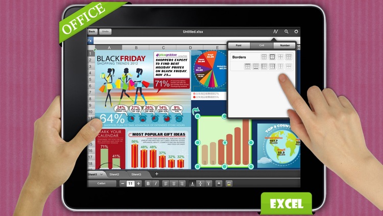 Sheets On The Go - for Microsoft Office Excel & Quickoffice Quicksheet documents edition