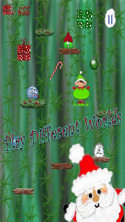 Santa Tree Jump - A Free Christmas Kids Jumping Game