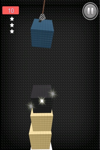 Cubes of Black and White - A Tile  Block Tower Stacking Game- Free screenshot 3