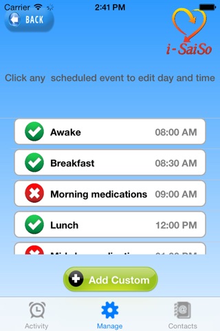 i-SaiSo Wellbeing Monitor screenshot 4