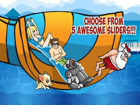 A Waterslide Surfers Extreme HD - Cool Water Slide Wave Game screenshot 4