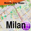 Milan Street Map.