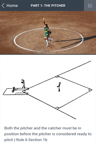 Softball Rules in Pictures screenshot 2