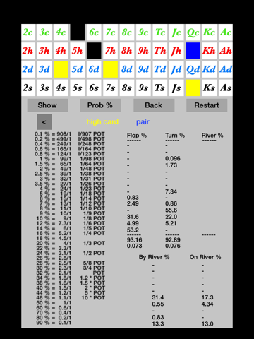 Texas Holdem (Slide Rule) Lite iPad version screenshot 3