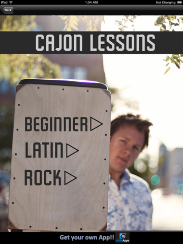 Cajon Lessons for iPad screenshot 3