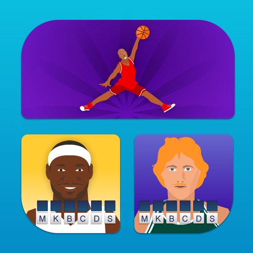 Hey! Guess the Basketball Player HD - Name the pro sports stars in this free trivia pic quiz Icon