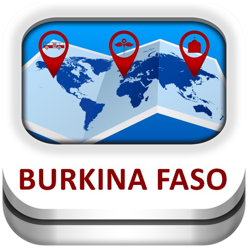 Burkina Faso Guide & Map - Duncan Cartography icon