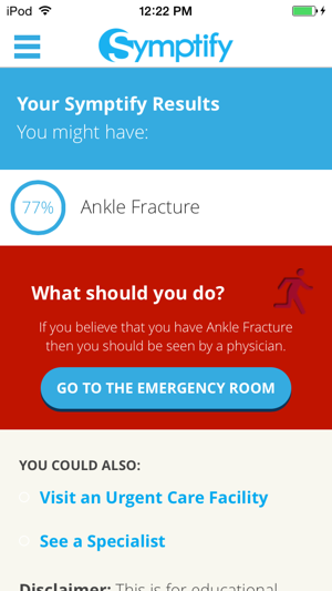 Symptify - Symptoms Simplified(圖4)-速報App