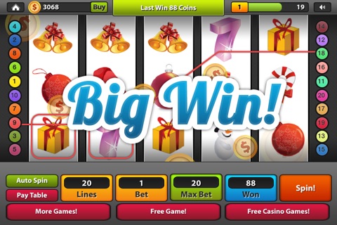 Santa's Magic Slots - Lucky Chrismas screenshot 3