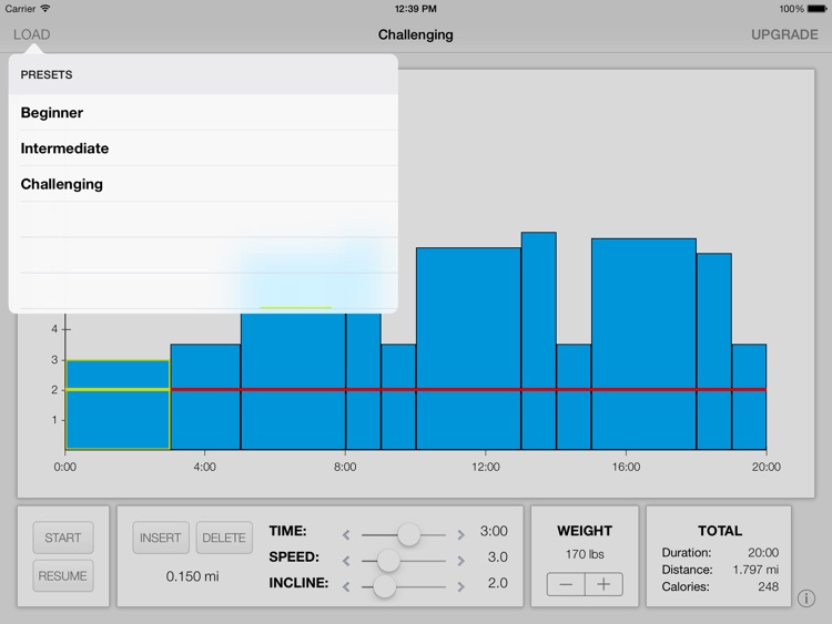 Treadmill Interval Running Lite screenshot-3