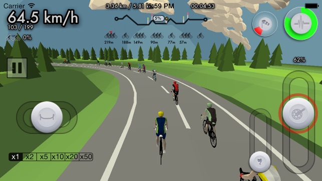 Pro Cycling Simulation