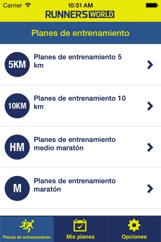 Runner’s World Planes de Entrenamiento screenshot 2