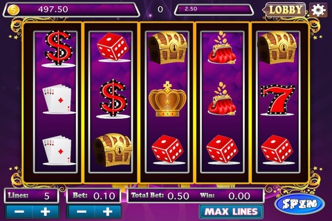 Lucky Mania Slots – A Crazy 777 Las Vegas VIP All Star Casino Reel Slot Machine Game screenshot 2