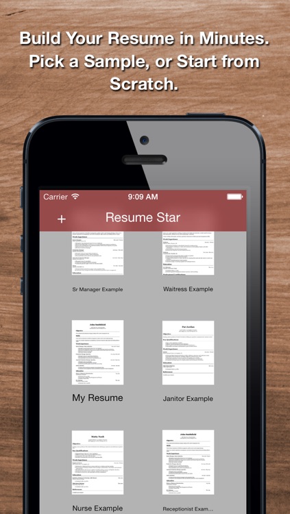 Resume Star: Pro CV Maker and Resume Designer with PDF Output to Help You Score that Job Interview and Advance your Career
