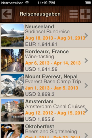 my Travel Assistant screenshot 2