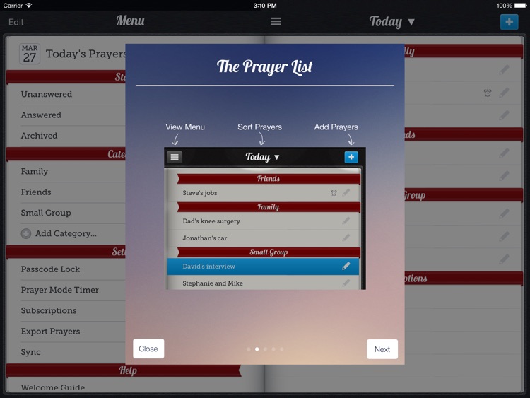 Prayer Notebook 3 screenshot-3