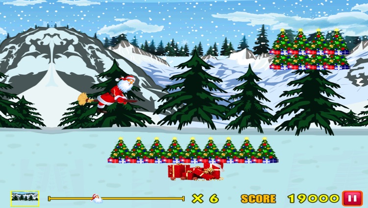 Amazing Santa Racing Skateboard Game