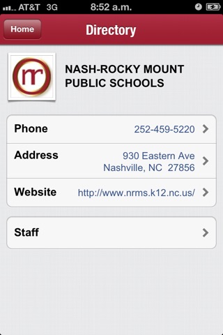 Nash-Rocky Mount PS screenshot 2