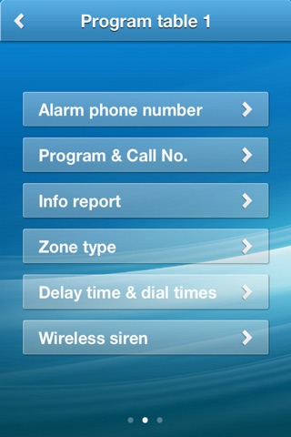 GSM ALARM K7 screenshot 4