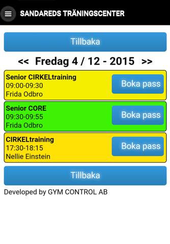 Sandareds Träningscenter screenshot 2