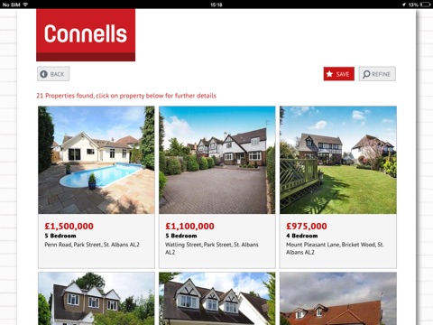 Connells Property Search for iPad screenshot 3