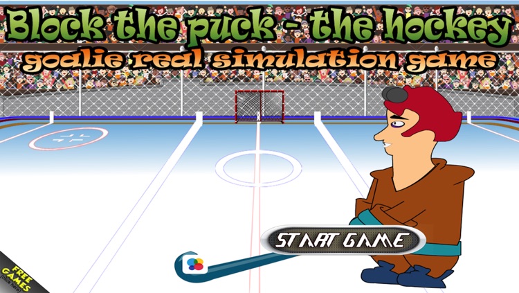 Block the puck - the hockey goalie real simulation game - Free Edition