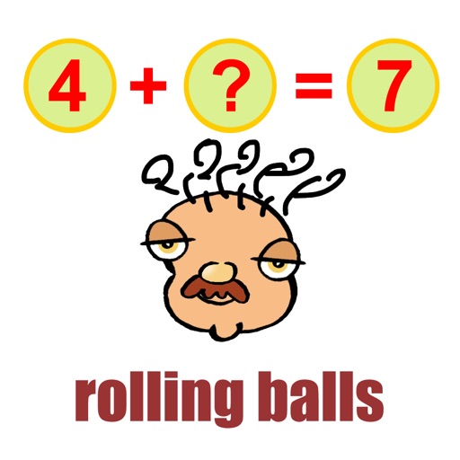 Math Game - Rolling Ball Icon