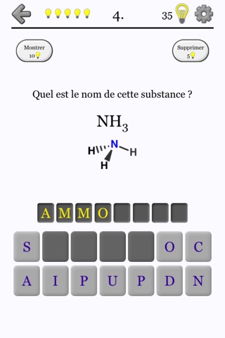 Chemical Substances: Chem-Quiz screenshot 2