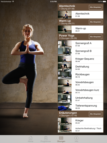Brigitte Fitness Power Yoga screenshot 2