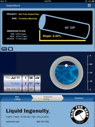 Captura 5 RiteFlo - Hydraulic Calculation & Engineering Tools by Rain for Rent iphone