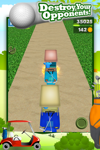 3D Golf Cart Racing and Driving Game in Golfing Race Driver Games with Boys FREE screenshot 3