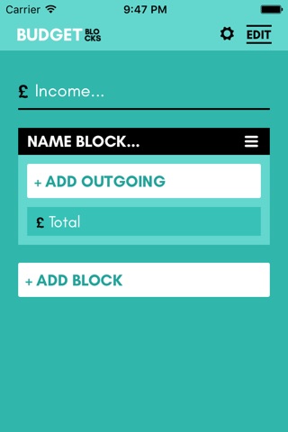 Budget Blocks screenshot 2