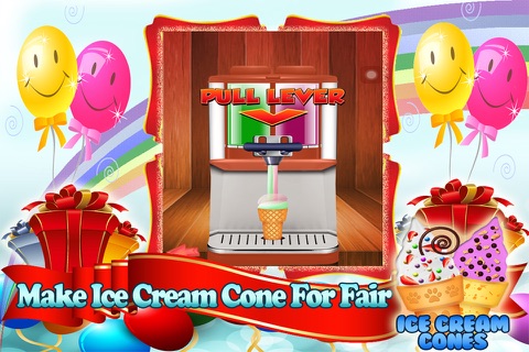 Sundae Frozen Treats - Ice Cream Food Maker Free screenshot 4